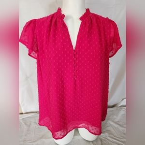 J.CREW FUCHSIA PINK SZ.M